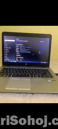 HP Elite book 840g3 core i5 6 generation